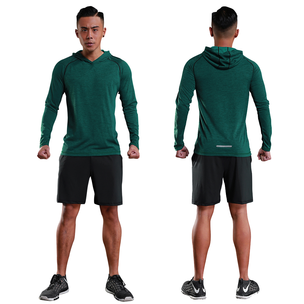 Men's Teen Workout Casual Hooded Sweatshirts Hoodies Pullover Long Sleeve Hoodie - Picture 13 of 19