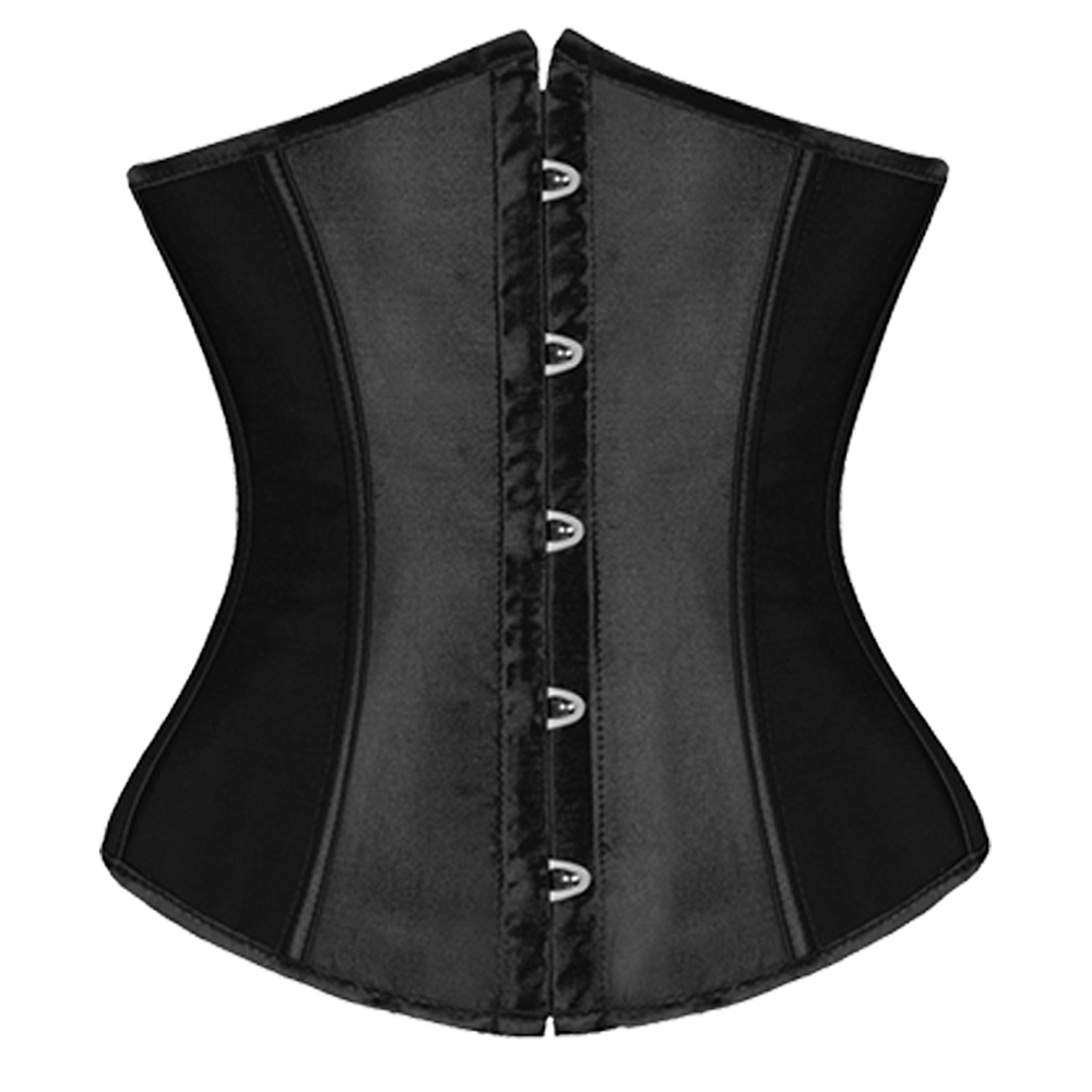 Women's Sexy Lace Up Corset Bustier Body Shaper Waist Cincher Tops Lingerie ZYL - Picture 12 of 19