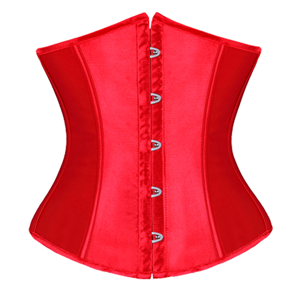 Women's Sexy Lace Up Corset Bustier Body Shaper Waist Cincher Tops Lingerie ZYL - Picture 15 of 19
