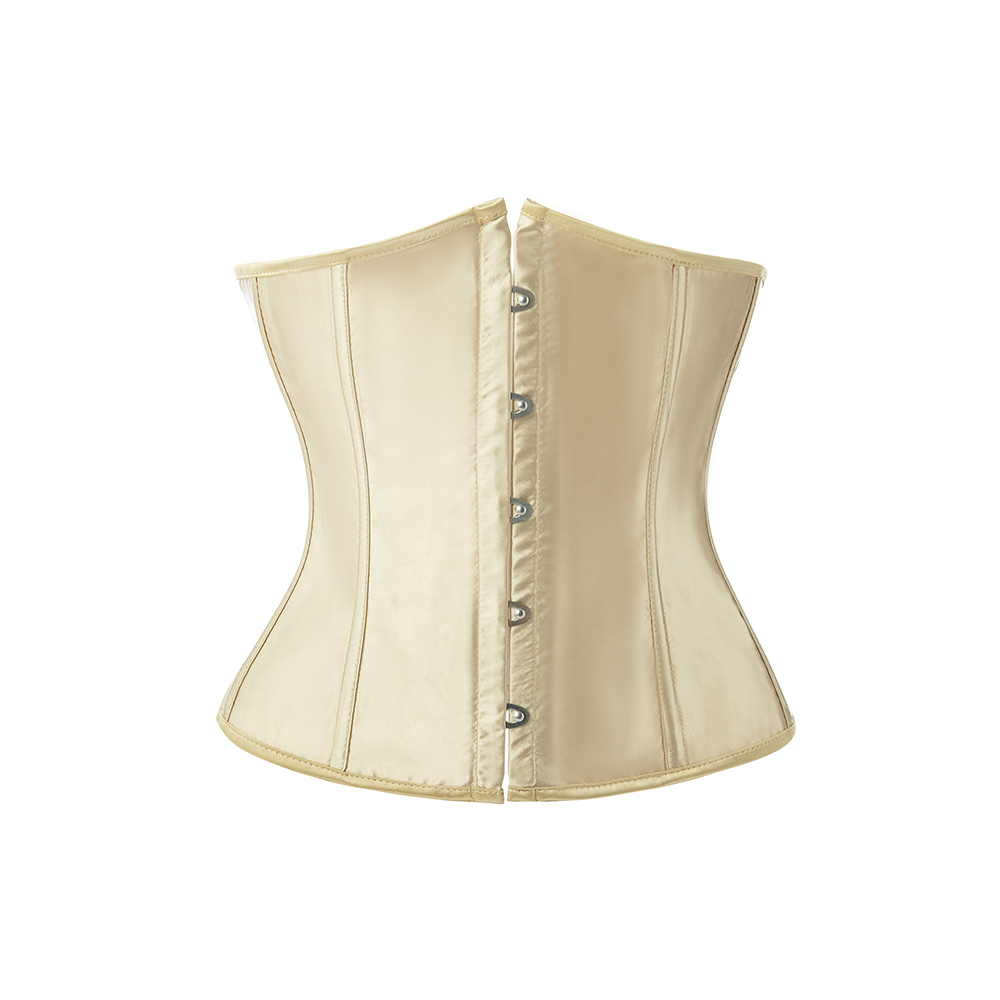 Women's Sexy Lace Up Corset Bustier Body Shaper Waist Cincher Tops Lingerie ZYL - Picture 19 of 19