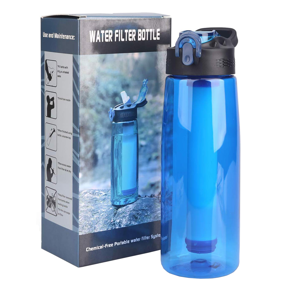 Portable Fluoride Filter Water Bottles | carfare.me 2019-2020