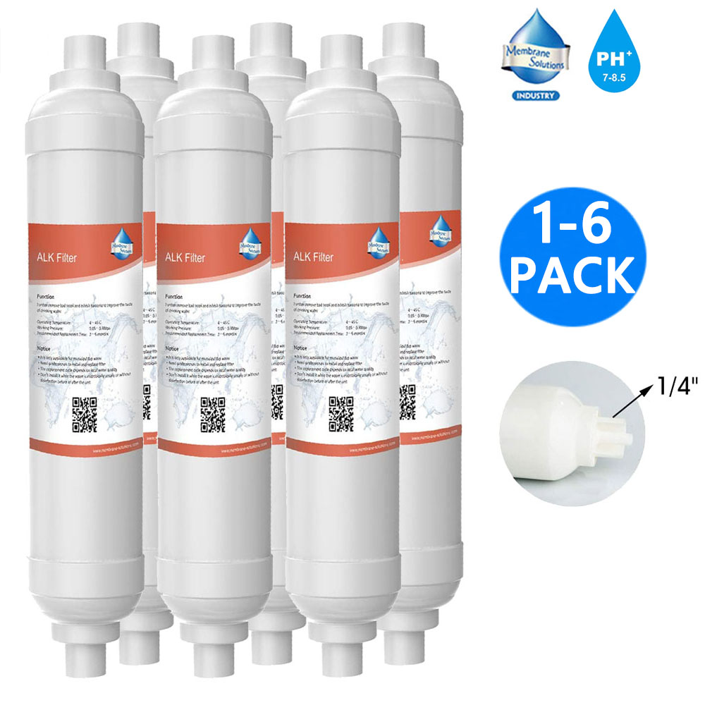 10" Alkaline Water Filter pH+ Replacement Alkaline Filter for 6Stage