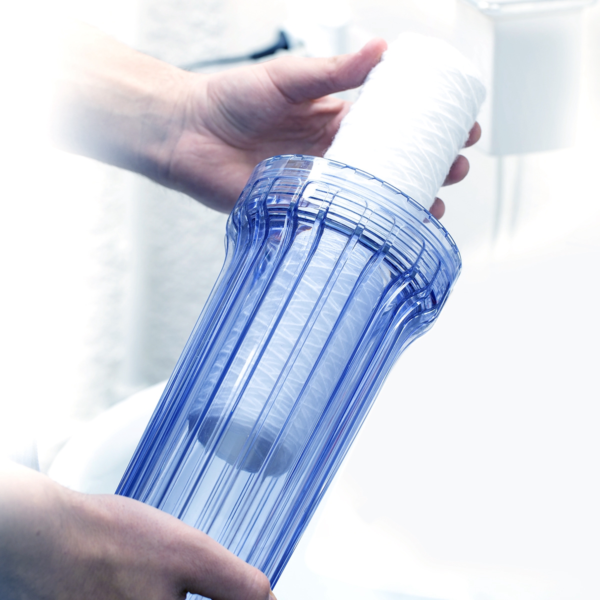 string wound sediment water filter