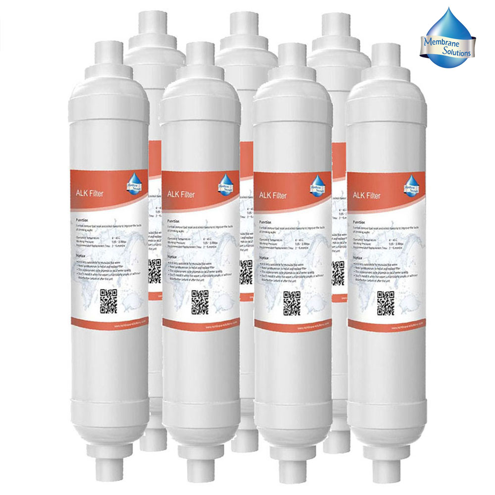 7 Pack Alkaline Water Filter pH+ Replacement Cartridge Ionizer Mineral