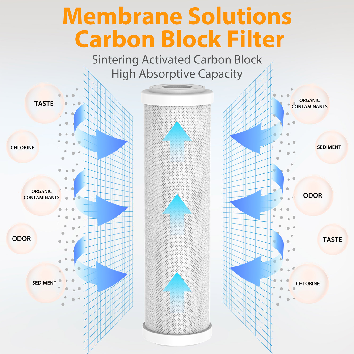 Carbon Block Filter Diagram