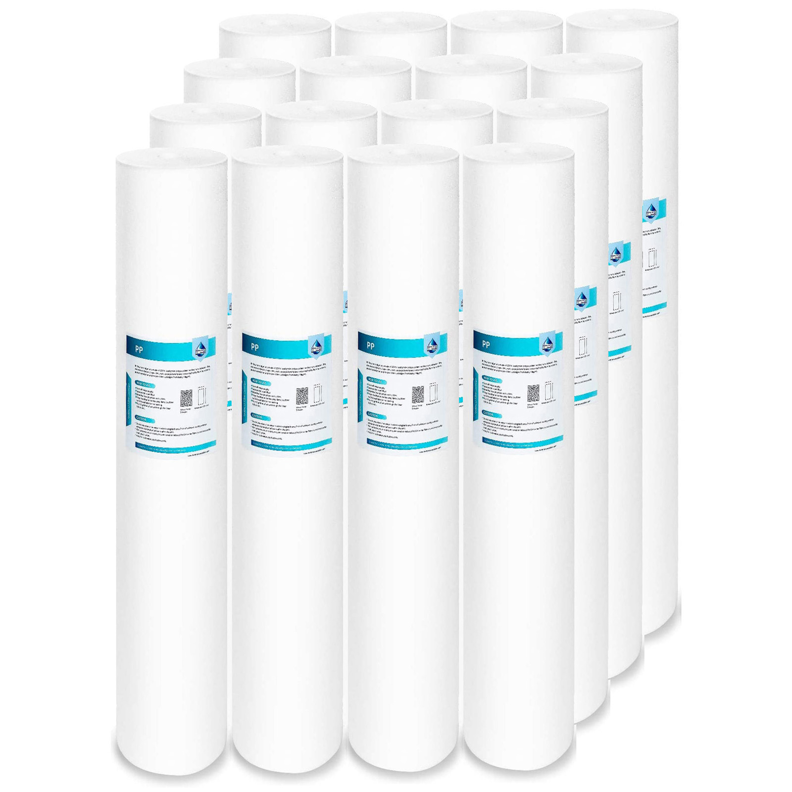 12 Pack 1 Micron 20"x4.5" Sediment Water Filter Whole House RO Cartridge Filters eBay
