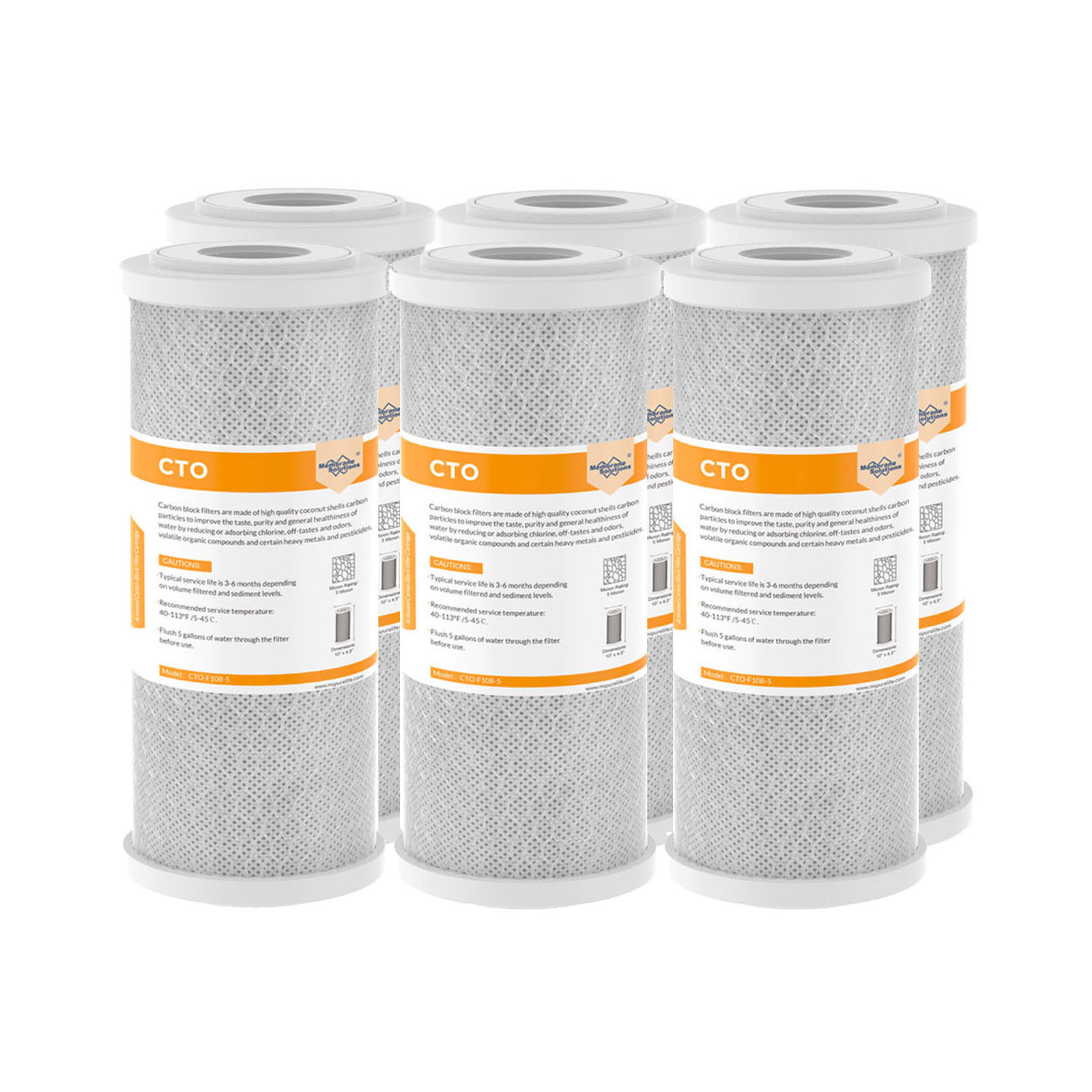 5 micron 10 x 4 5 carbon block water filter for big blue whole house