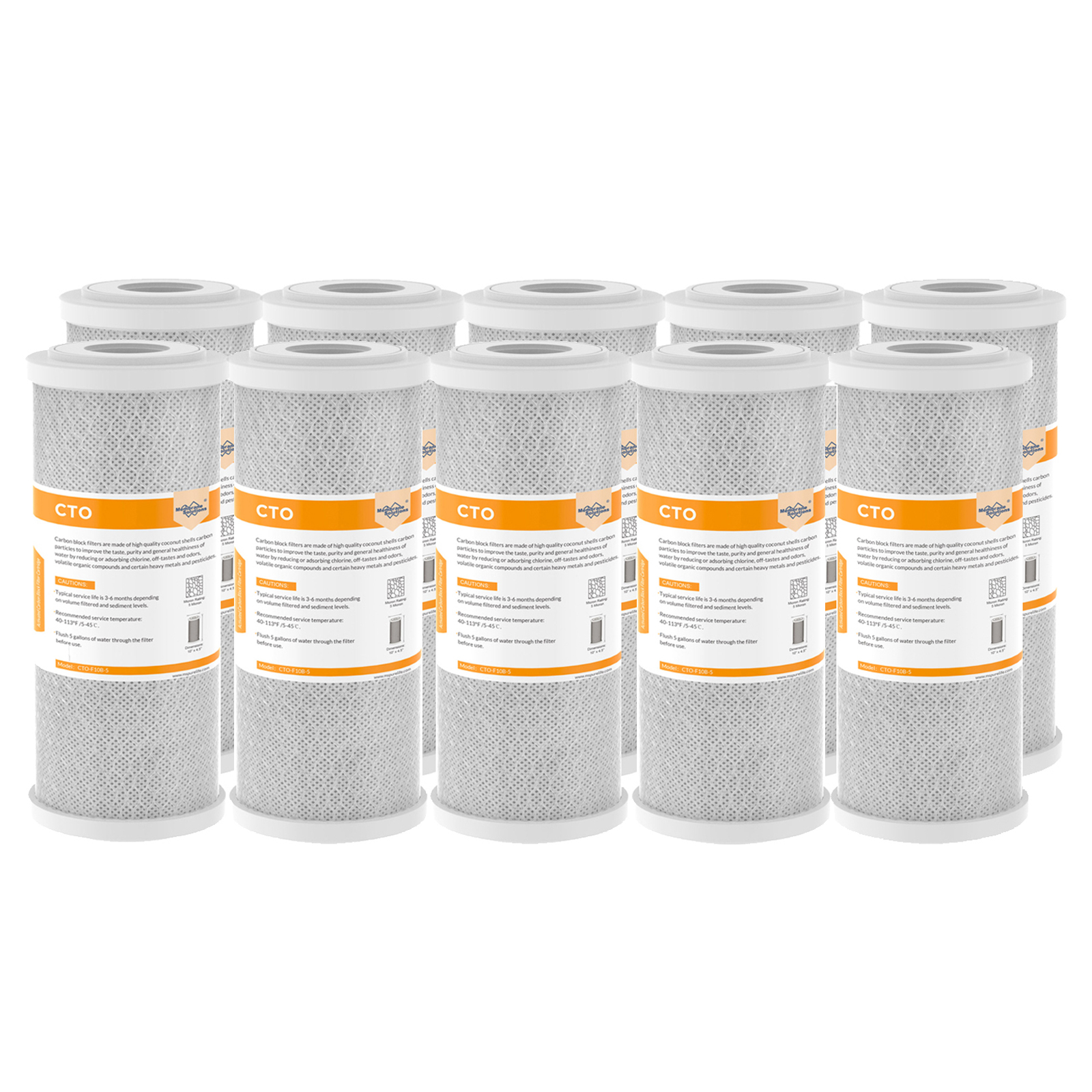 5 micron 10 x 4 5 carbon block water filter for big blue whole house