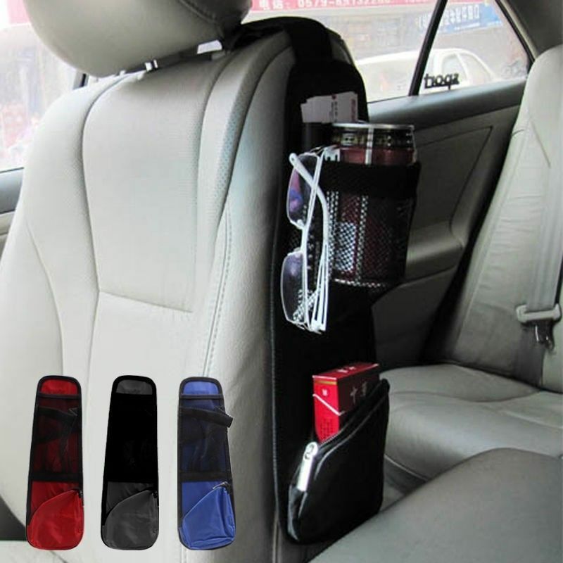 Details About New Car Seat Side Back Storage Organizer Multi Pocket Holder Bag Backseat