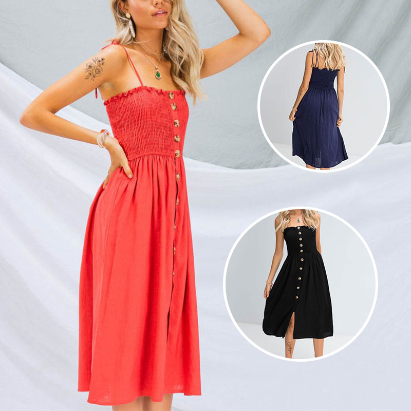 boob tube midi dress