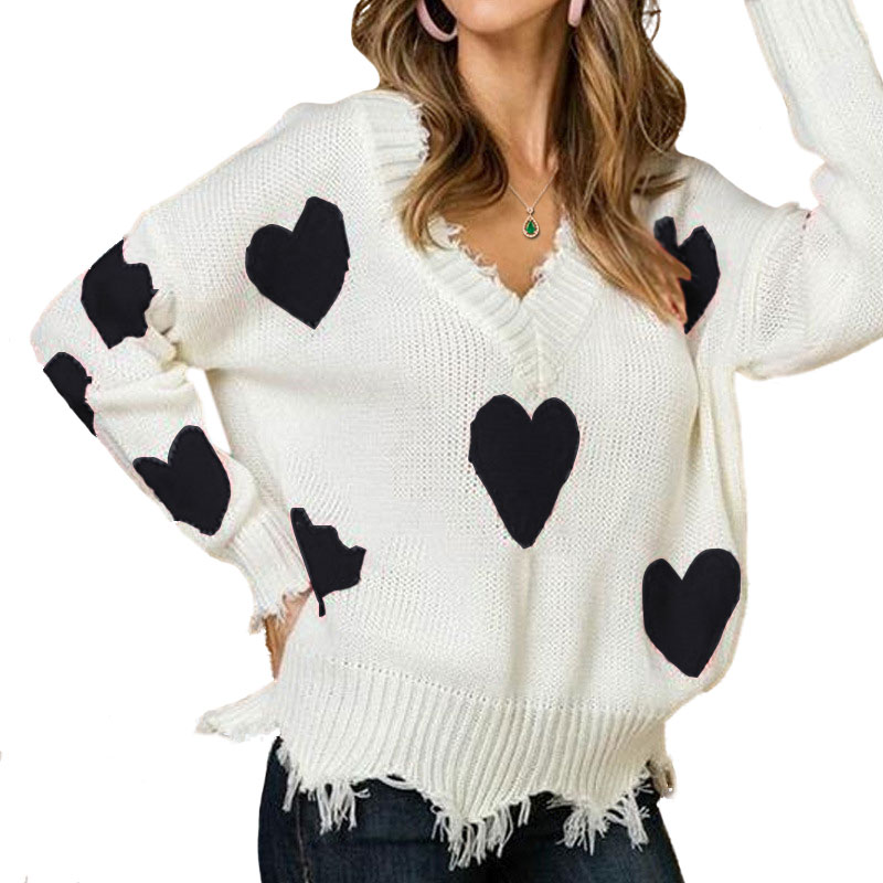 Paul Frank Women Sweater Size M Heart Pattern 