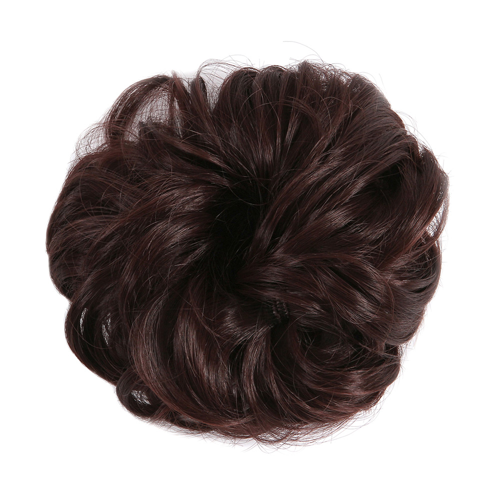 Hair Bun Ponytail Scrunchie Messy Wavy Elastic Band Extension Hairpiece Chignon - Picture 13 of 71