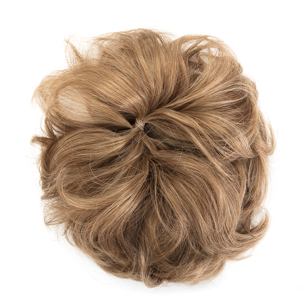 Hair Bun Ponytail Scrunchie Messy Wavy Elastic Band Extension Hairpiece Chignon - Picture 62 of 71