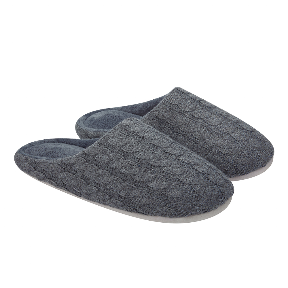 Men Indoor Warm Slippers Comfort Memory Foam Slip on Bedroom House Shoes Comfort - Picture 20 of 21