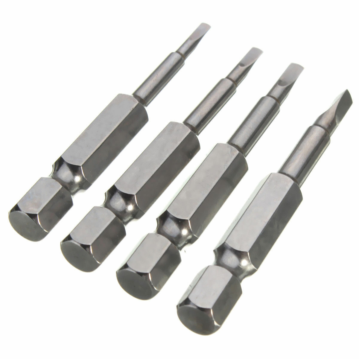 US 4 Pcs Triangle Heads Screwdriver Magnetic Bits S2 Steels 1/4 Hex ...