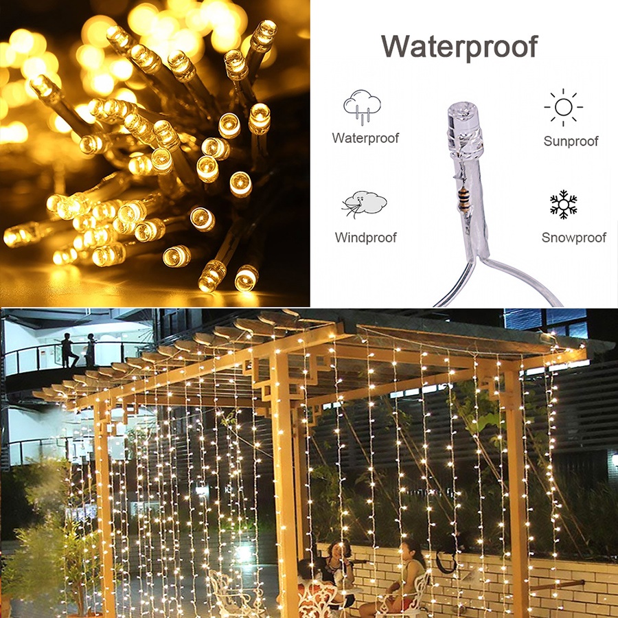 20-300LED Fairy String Lights Lamp LED Home Wedding Party Decoration In/Outdoor 