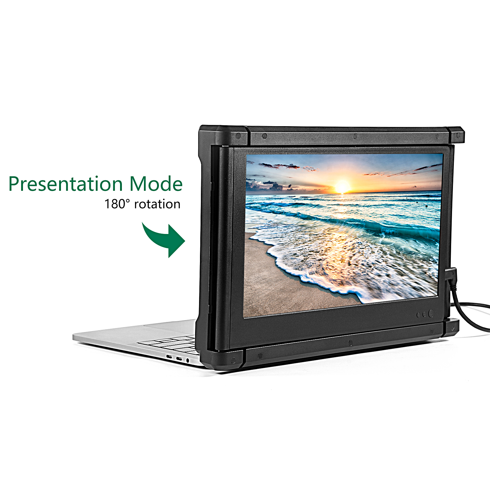 Split Screen Laptop And Monitor