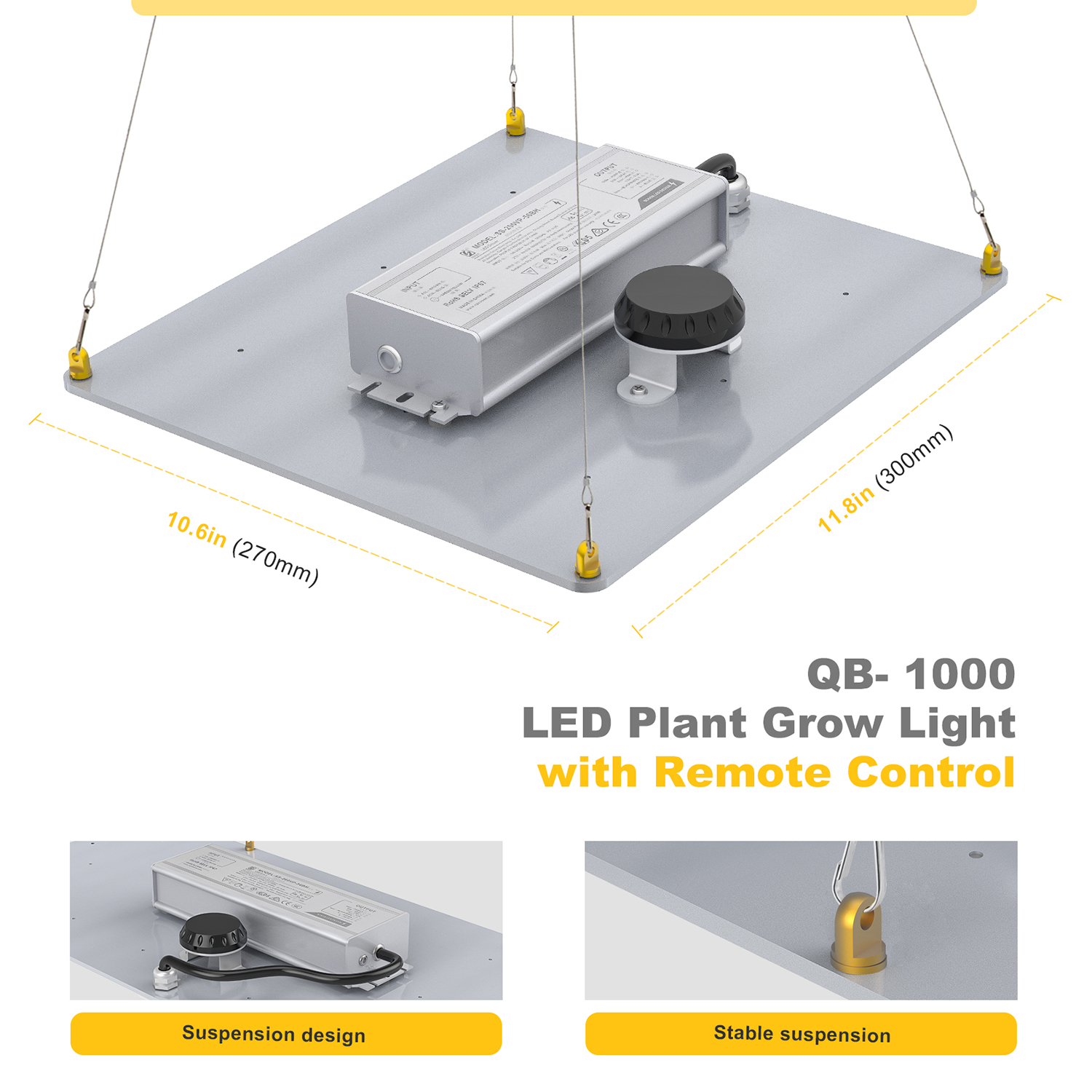 Details about   1000/2000W LED Grow Light Growing Lamp Full Spectrum for Indoor Plant Hydroponic 