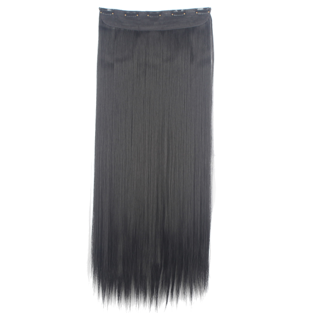 Extensiones de cabello onduladas/rizadas con clip 3/4 cabeza completa 5 clips ¡moda! - Imagen 25 de 56