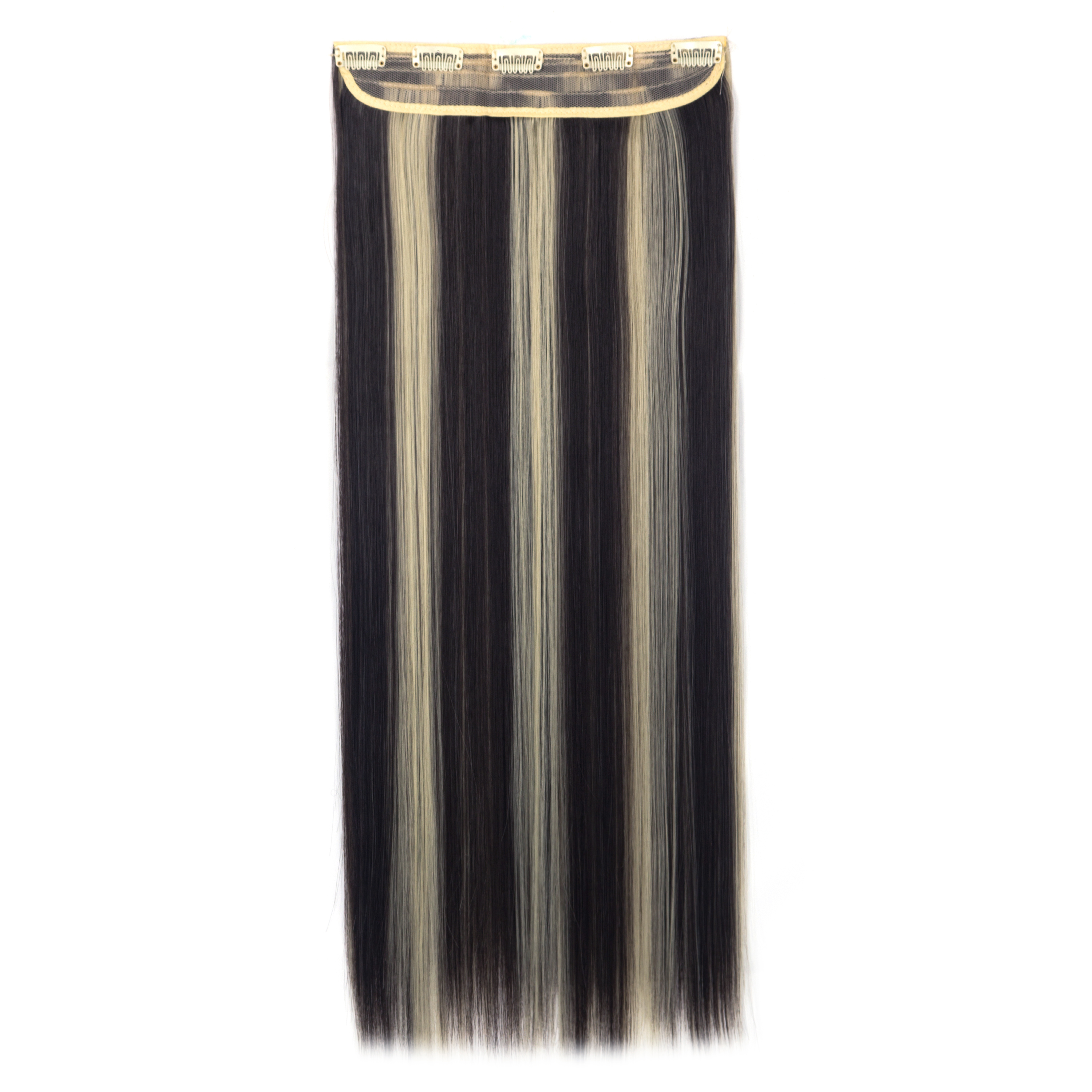 Extensiones de cabello onduladas/rizadas con clip 3/4 cabeza completa 5 clips ¡moda! - Imagen 29 de 56