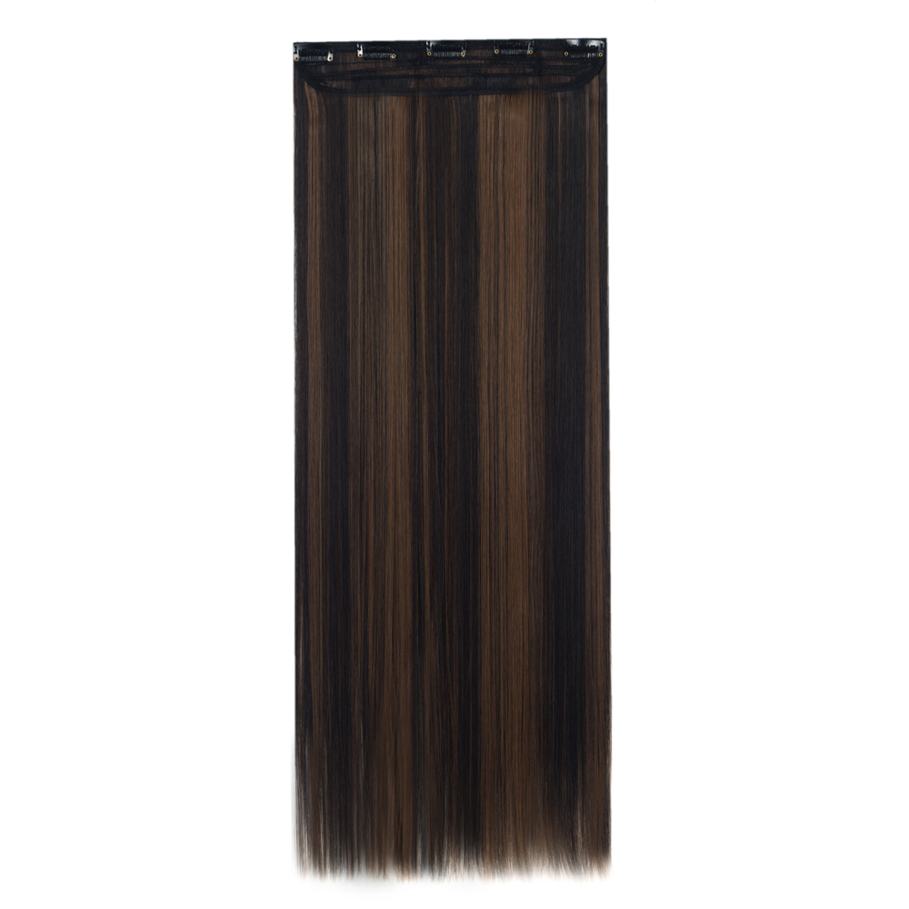 Extensiones de cabello onduladas/rizadas con clip 3/4 cabeza completa 5 clips ¡moda! - Imagen 31 de 56