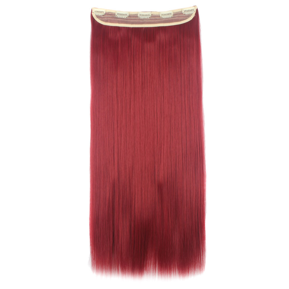 Extensiones de cabello onduladas/rizadas con clip 3/4 cabeza completa 5 clips ¡moda! - Imagen 33 de 56