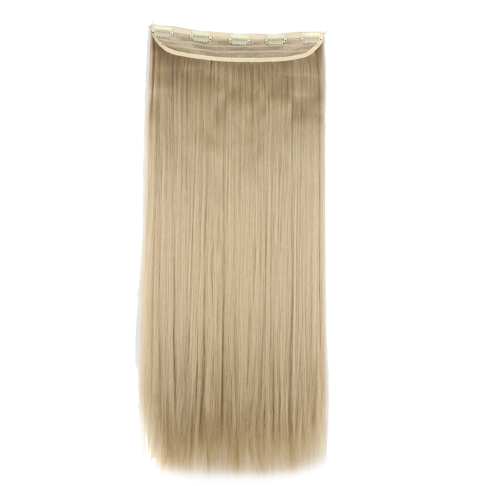 Extensiones de cabello onduladas/rizadas con clip 3/4 cabeza completa 5 clips ¡moda! - Imagen 51 de 56