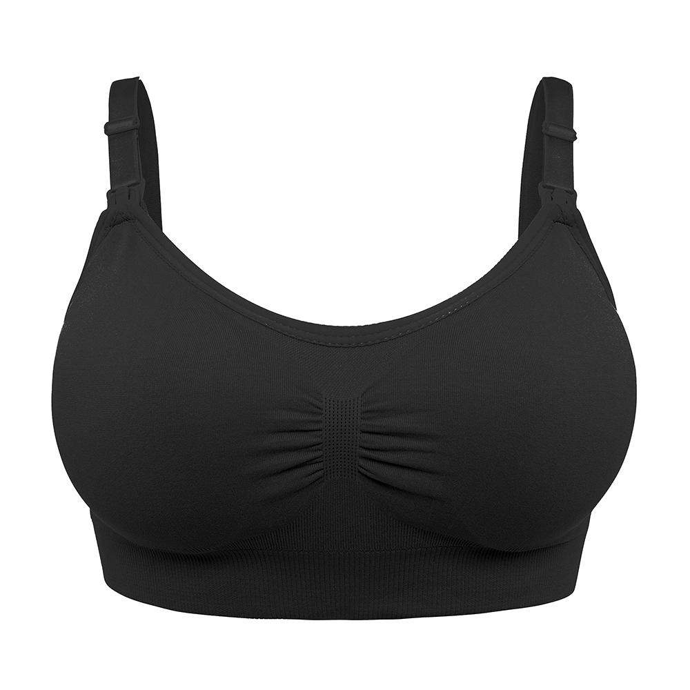 Seamless Full Bust Maternity Nursing Bras With Pads For Maternity Breastfeeding - Picture 19 of 20