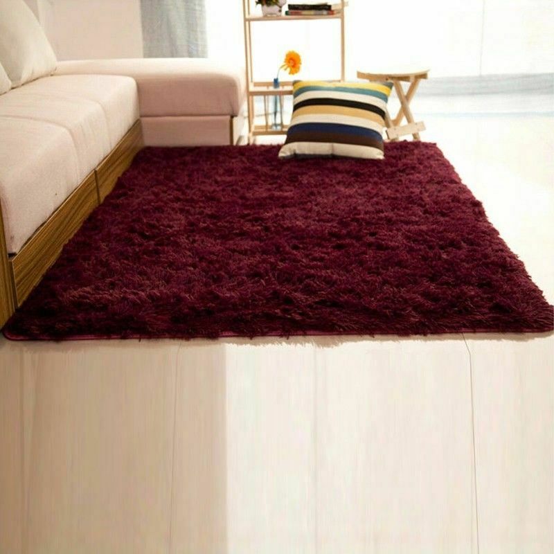 Fluffy Large Rugs Anti-Slip HAIRY RUG Soft Carpet Mats Living Room Floor Bedroom - Picture 18 of 22