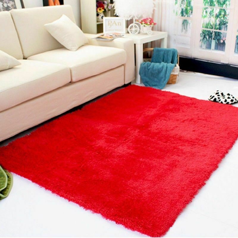 Fluffy Large Rugs Anti-Slip HAIRY RUG Soft Carpet Mats Living Room Floor Bedroom - Picture 20 of 22