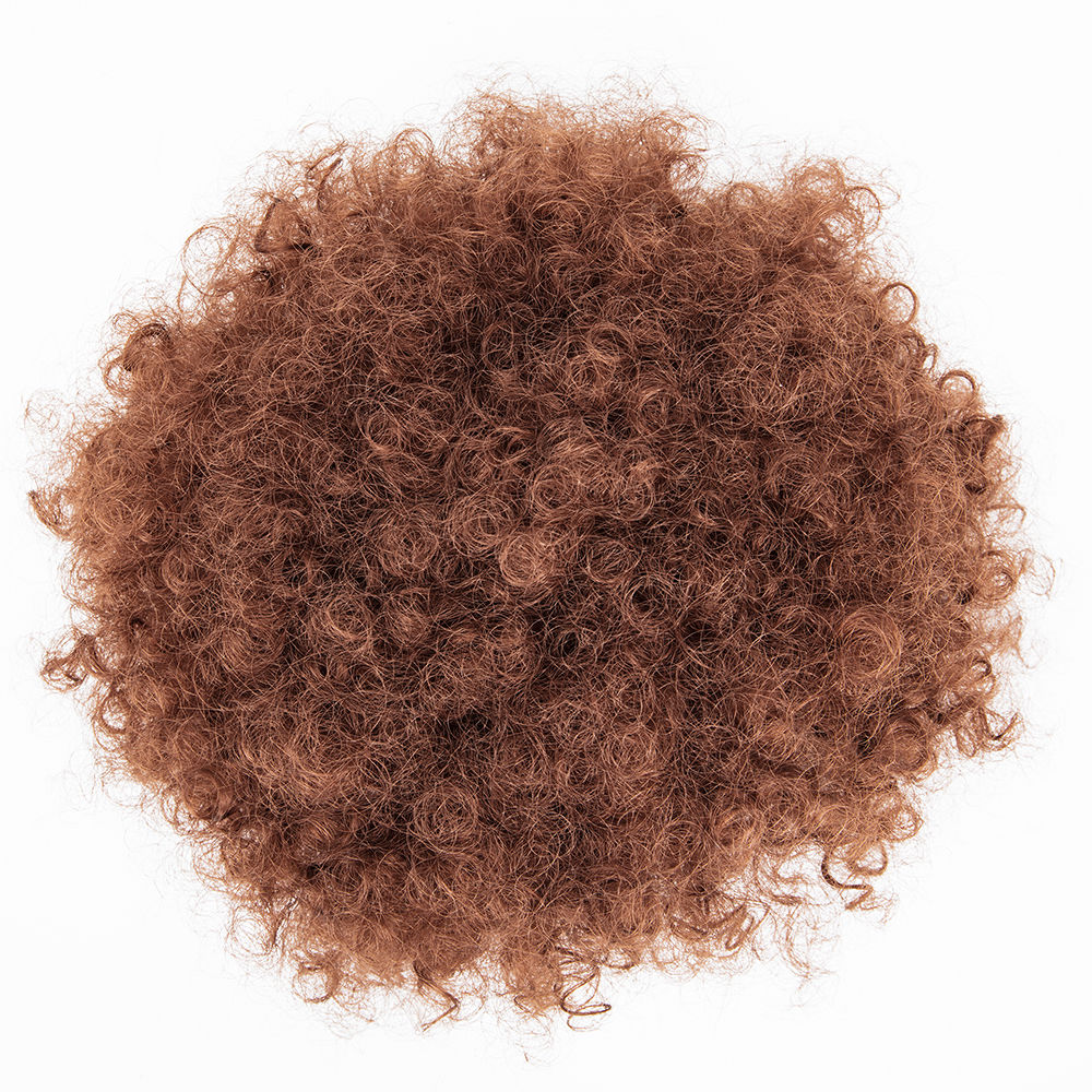 Fashion Afro Kinky Puff Hair Bun Fluffy Curly Drawstring Ponytail Hair Extension - Picture 19 of 26