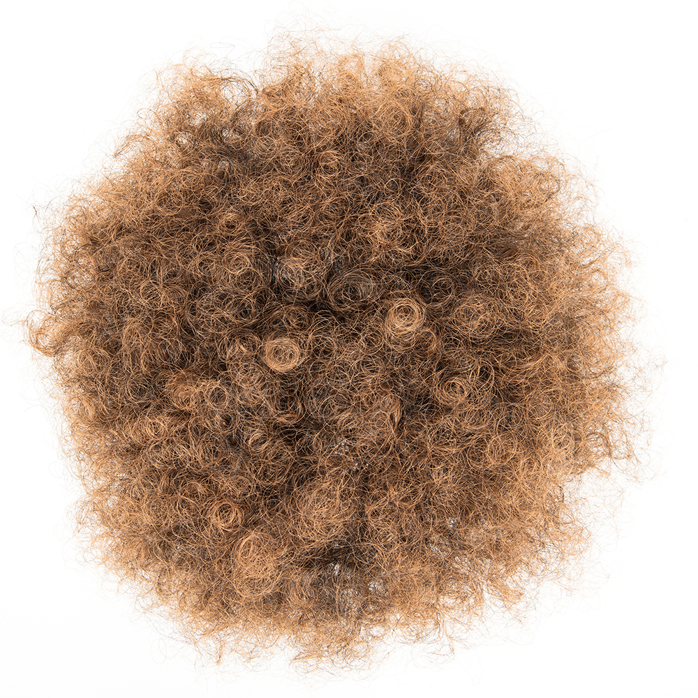 Fashion Afro Kinky Puff Hair Bun Fluffy Curly Drawstring Ponytail Hair Extension - Picture 23 of 26