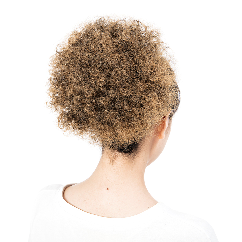 Fashion Afro Kinky Puff Hair Bun Fluffy Curly Drawstring Ponytail Hair Extension - Picture 26 of 26