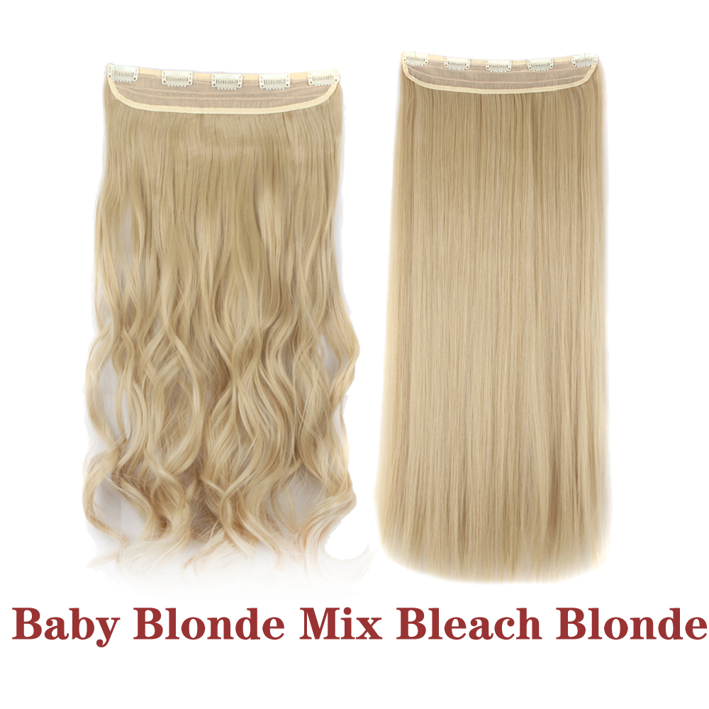 Straight Wavy Curly Clip In Synthetic Hair Extension Ponytail Claw Real As Human - 第 15/32 張圖片