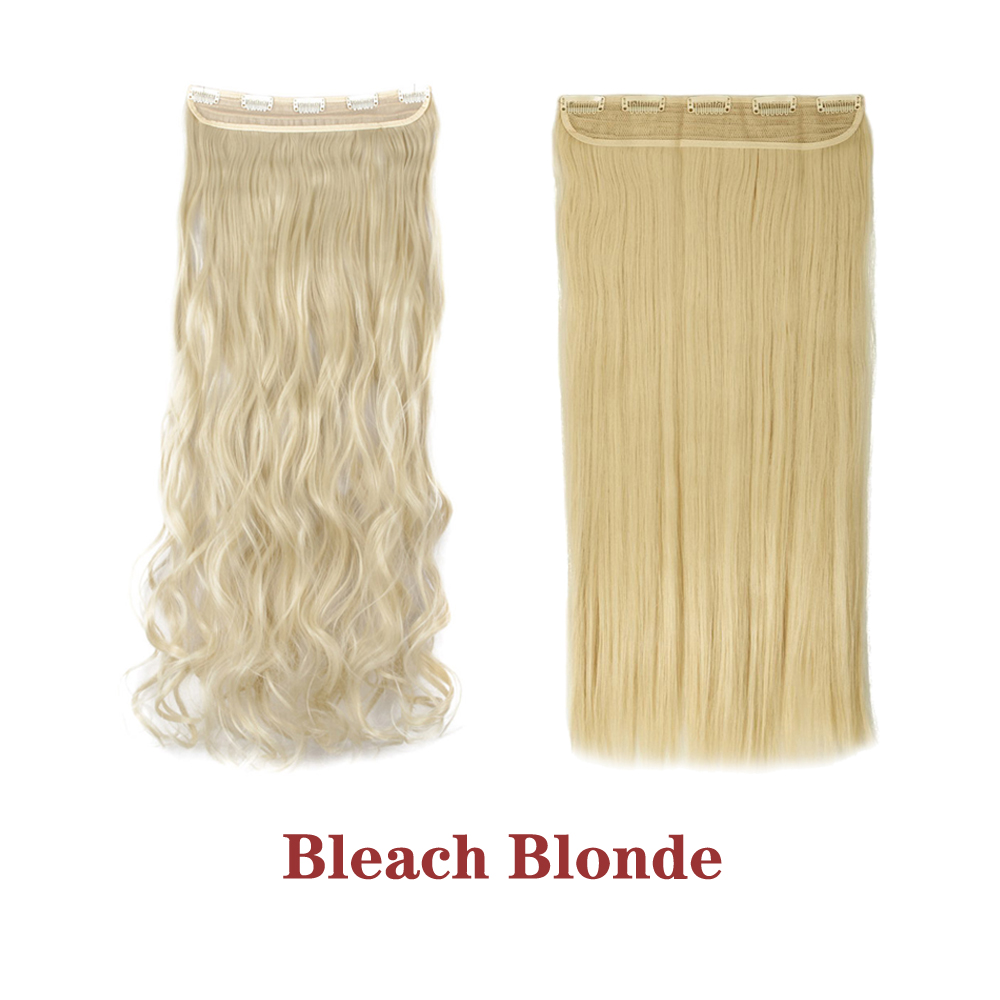 Straight Wavy Curly Clip In Synthetic Hair Extension Ponytail Claw Real As Human - 第 16/32 張圖片