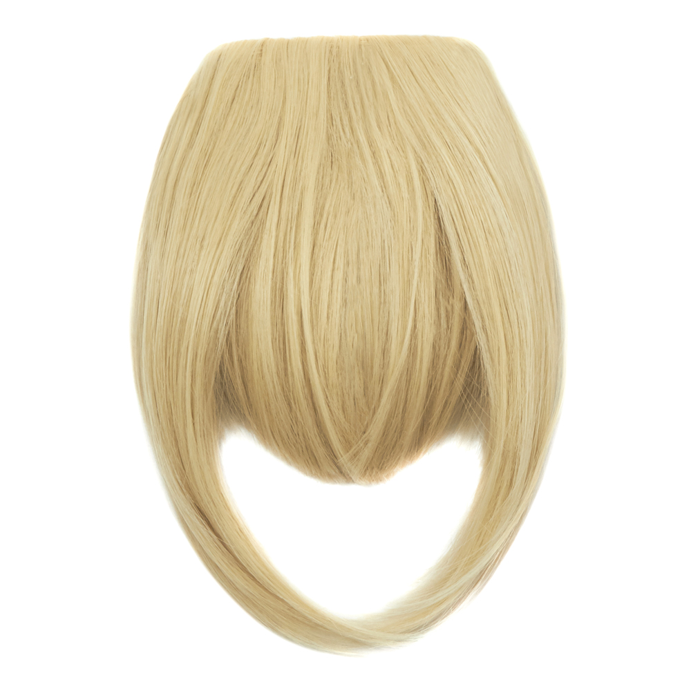 Girl Straight Synthetic Hair Fringe Bang Hairpiece Clip-In Front Hair Extension - Picture 16 of 24