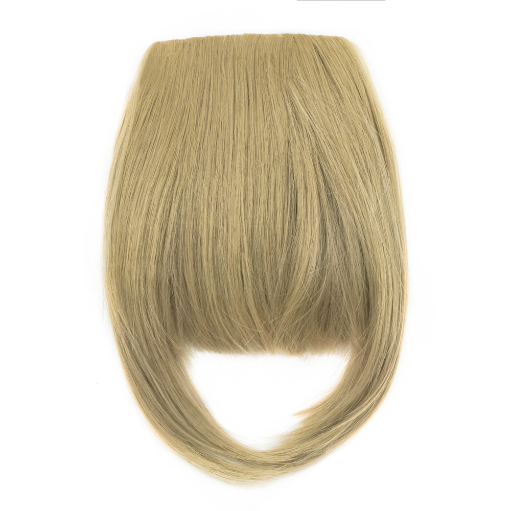 Girl Straight Synthetic Hair Fringe Bang Hairpiece Clip-In Front Hair Extension - Picture 17 of 24