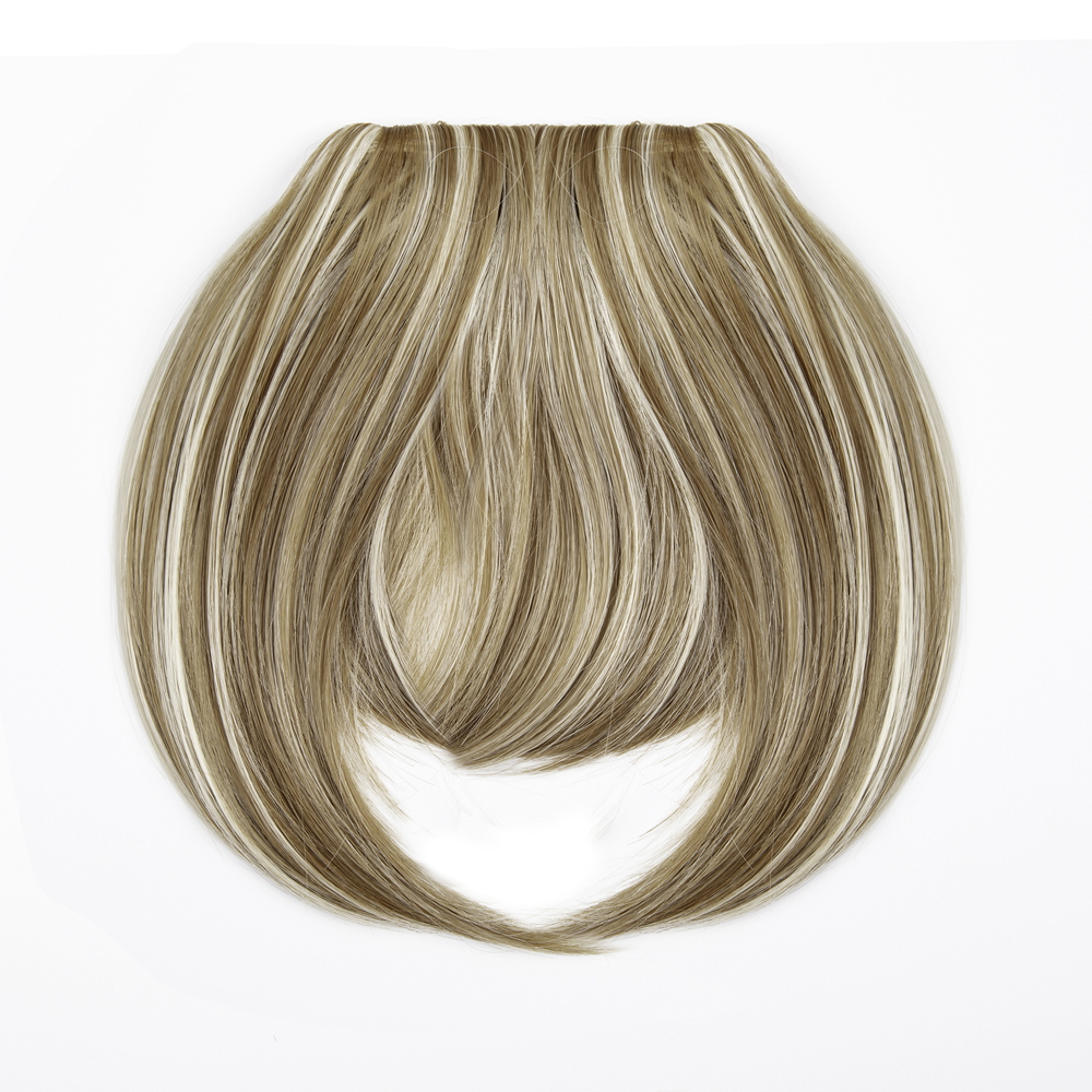 Girl Straight Synthetic Hair Fringe Bang Hairpiece Clip-In Front Hair Extension - Picture 21 of 24