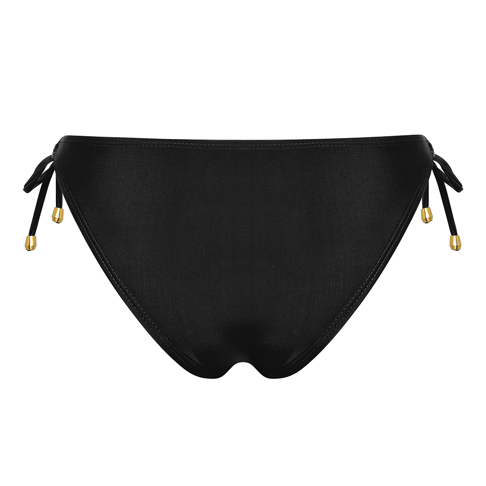 Ladies Swim Trunks Bikini Bottom Booty Side Tie Trunks Swimwear Thong Briefs - Picture 15 of 21