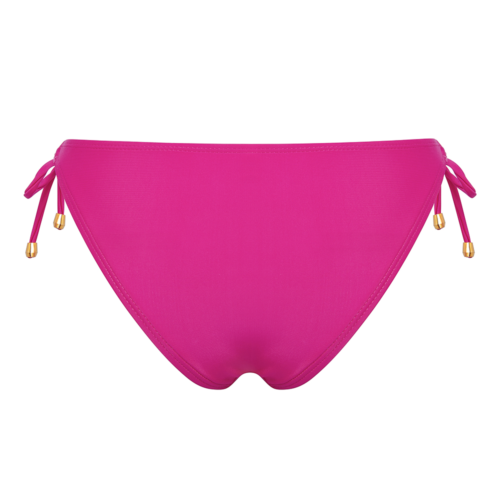 Ladies Swim Trunks Bikini Bottom Booty Side Tie Trunks Swimwear Thong Briefs - Picture 18 of 21