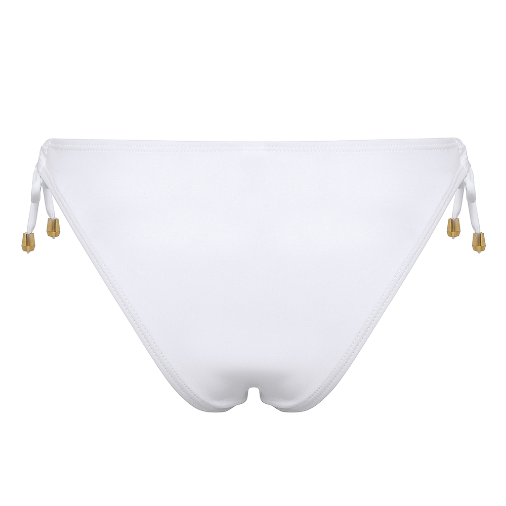 Ladies Swim Trunks Bikini Bottom Booty Side Tie Trunks Swimwear Thong Briefs - Picture 21 of 21