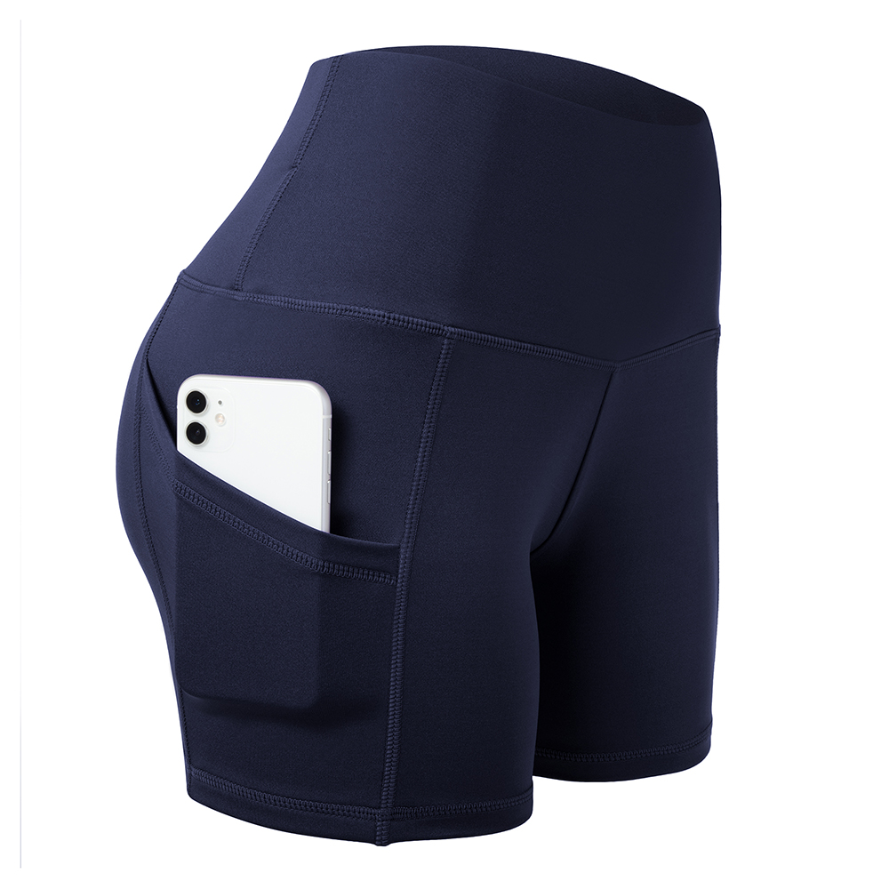 Women Multiple Styles Fitness Bike Shorts Soft Stretch Leggings w/ Pockets Pants - Picture 35 of 79