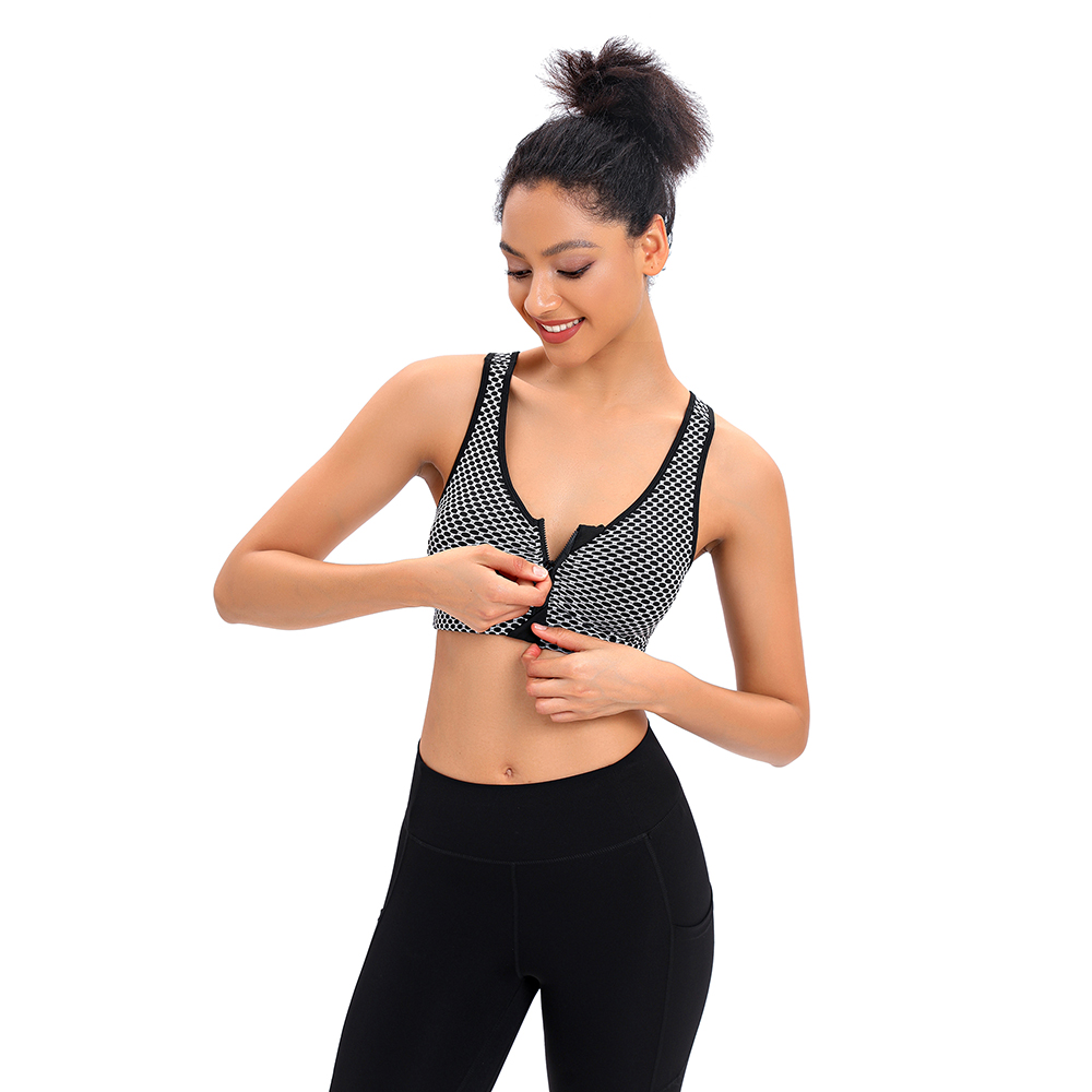Women Custom Seamless Sports Bra Wire Free Comfort Support Workout Yoga Top Vest - Picture 13 of 18