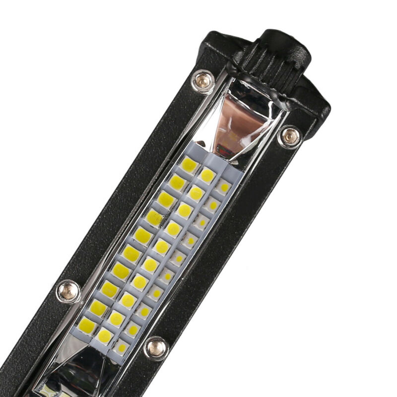 12V 24V LED Work Roof Light Bar Flood Spot Beam Driving ...