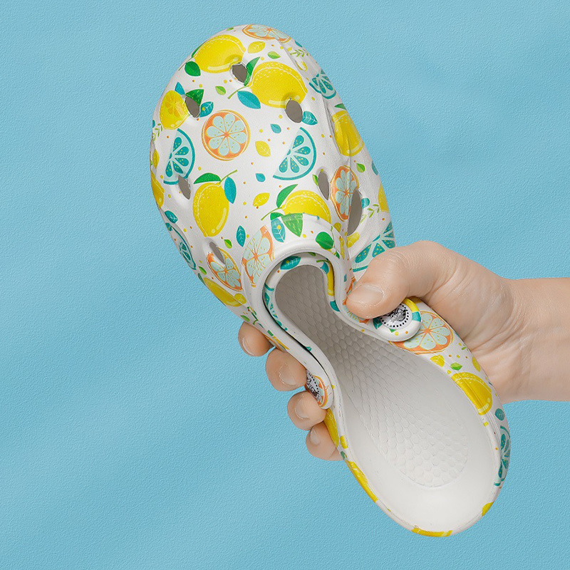 beach shoes with holes