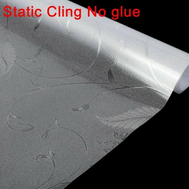 Waterproof Privacy Self Adhesive Bathroom Window Stickers Static Glass Film hot - Picture 18 of 21