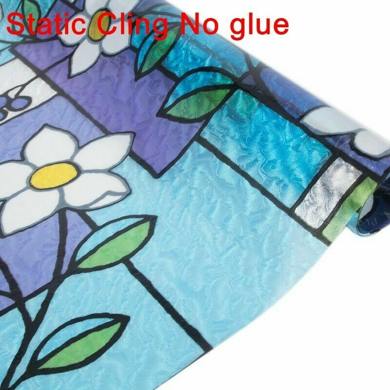 Waterproof Privacy Self Adhesive Bathroom Window Stickers Static Glass Film hot - Picture 19 of 21