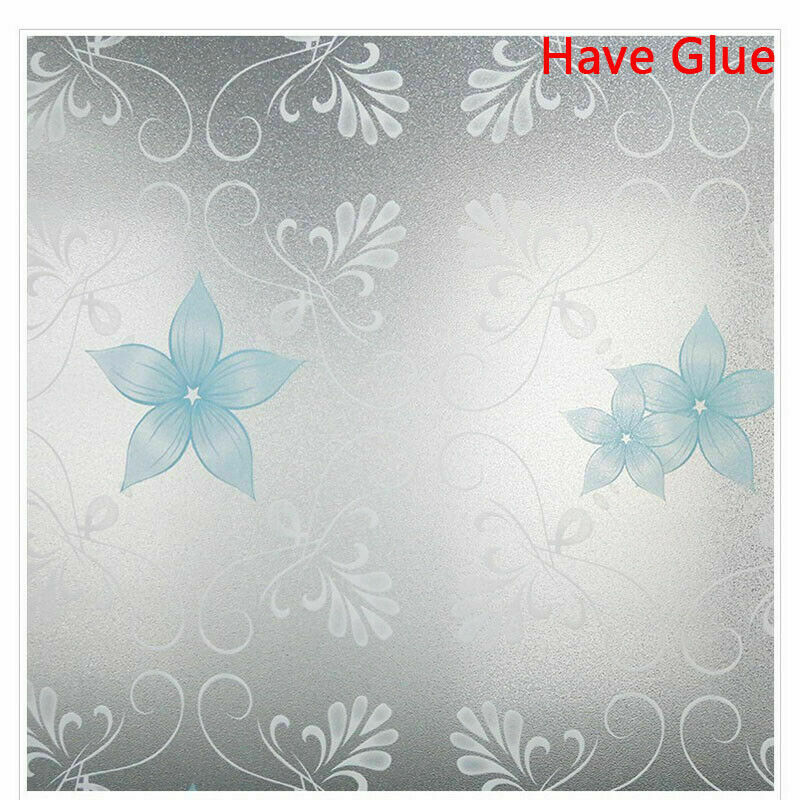 Waterproof Privacy Self Adhesive Bathroom Window Stickers Static Glass Film hot - Picture 8 of 21