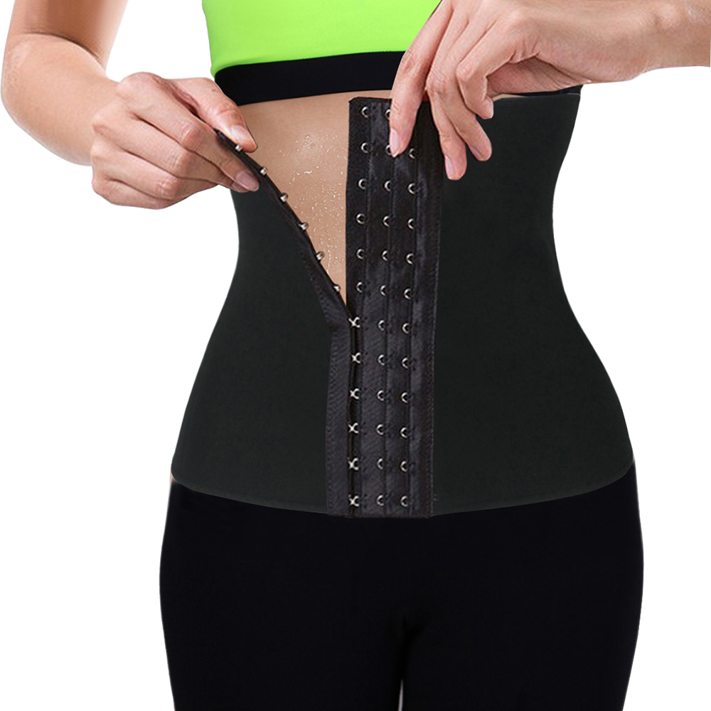 Unisex Thermo Sweat Neoprene Shapers Slimming Belt Waist Body Stomach ...