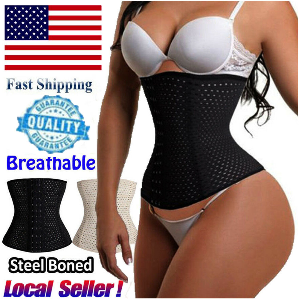 Women & Men Waist Trainer Corset Training Shaper Cincher Tummy Belt